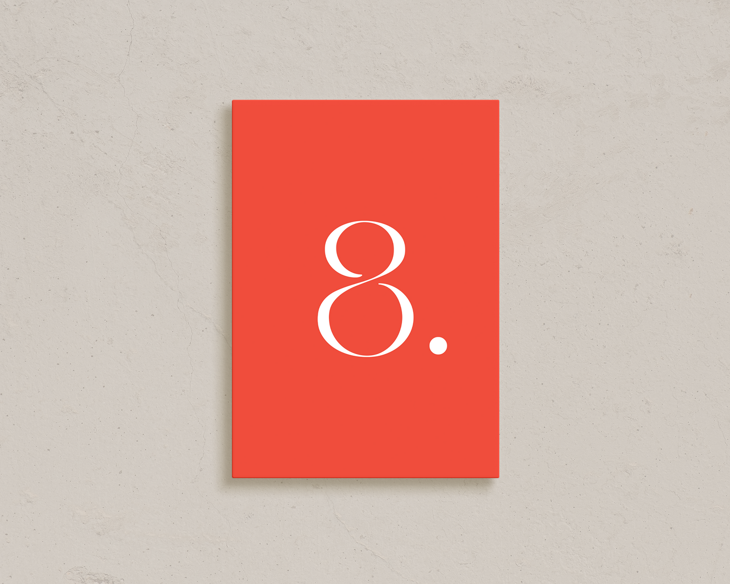 Reggio Table Numbers