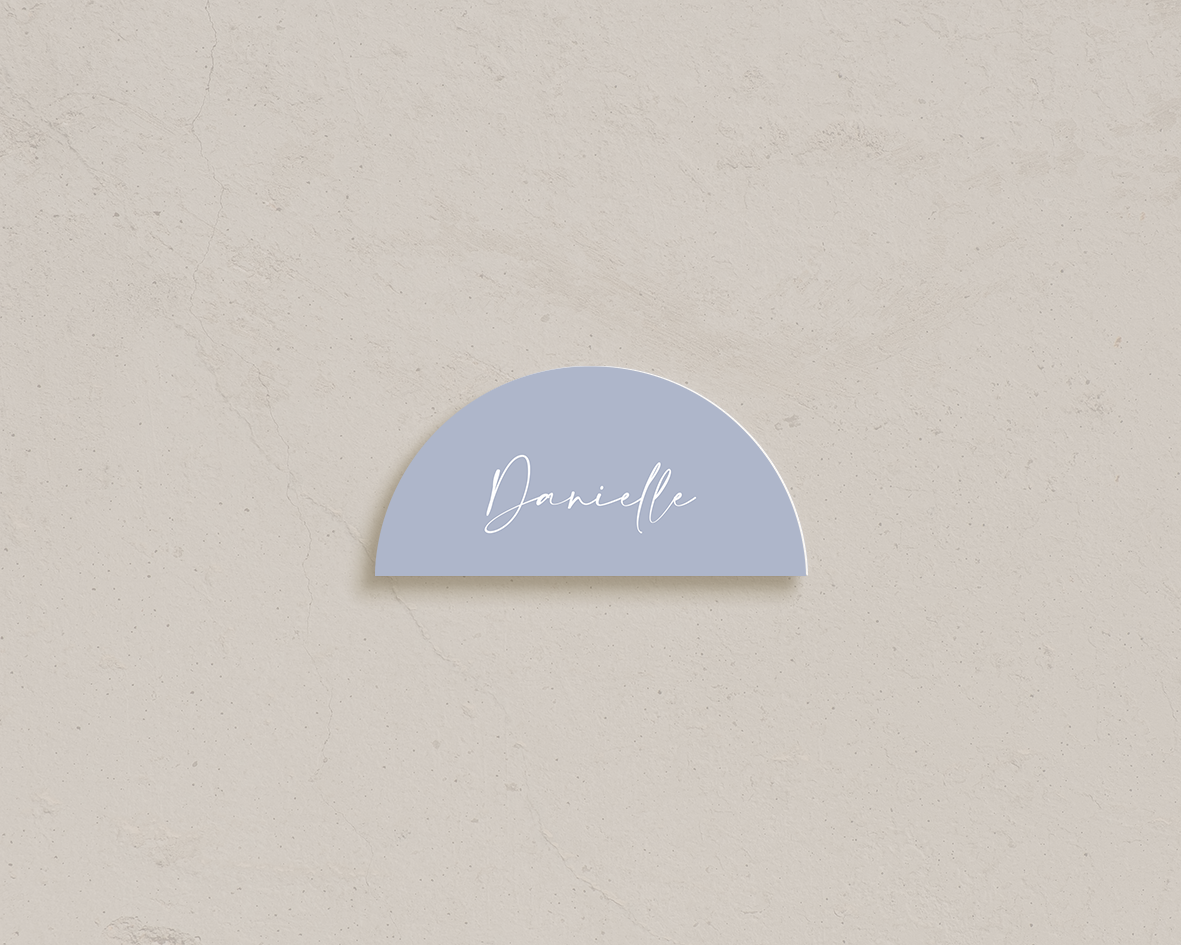 Cardstock Amalfi Place Cards