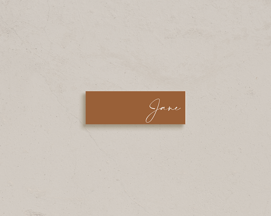 Cardstock Amalfi Place Cards