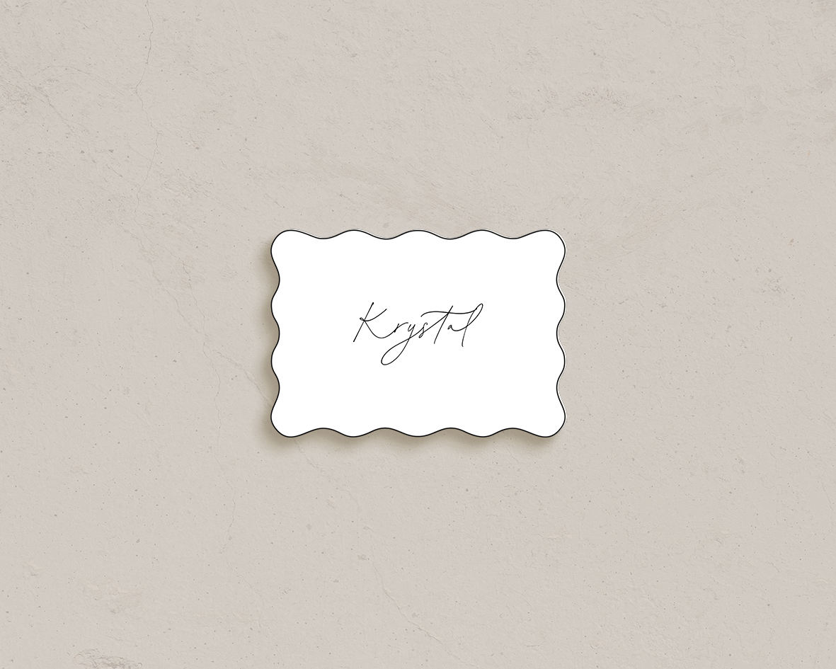 Cardstock Catania Place Cards