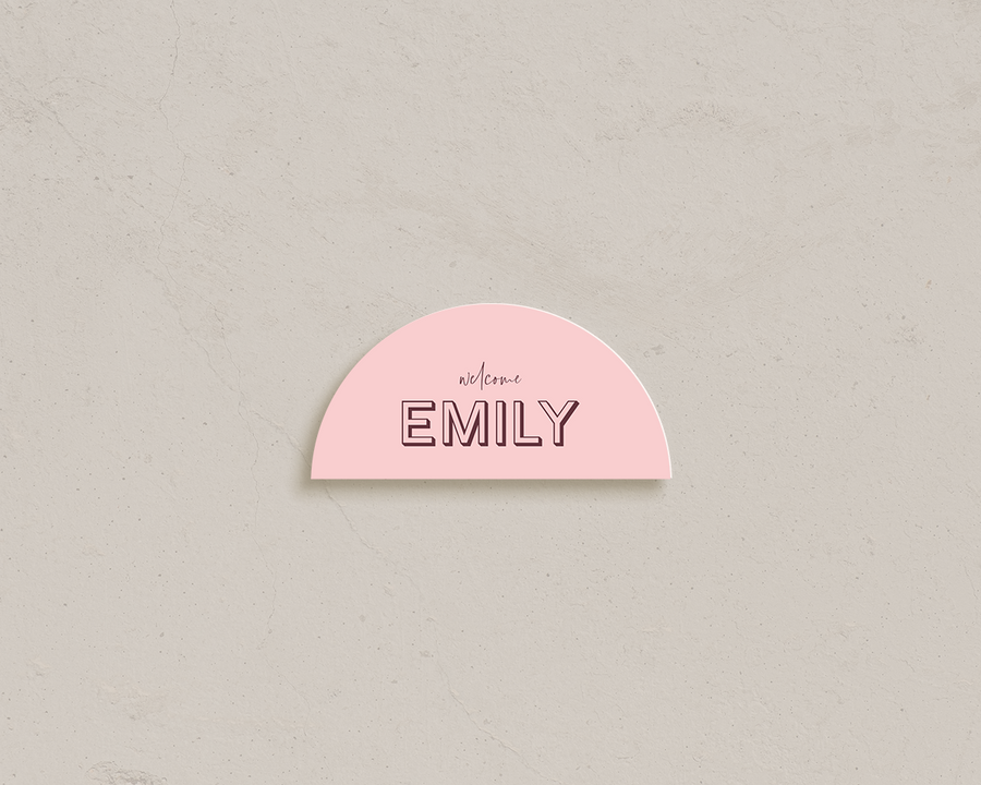 Cardstock Dolce Place Cards