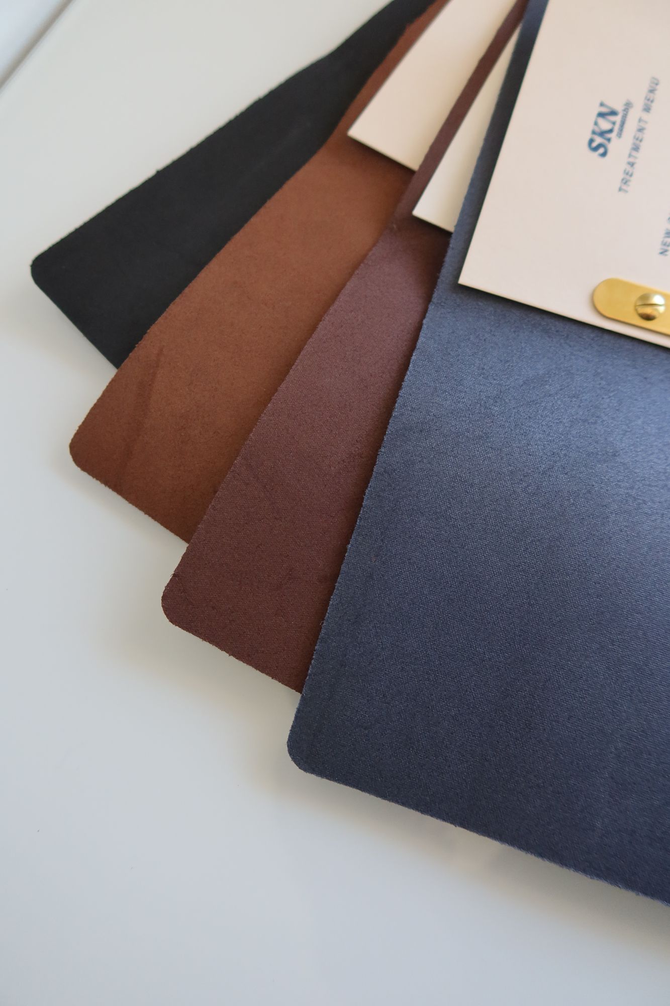 Leather Menus