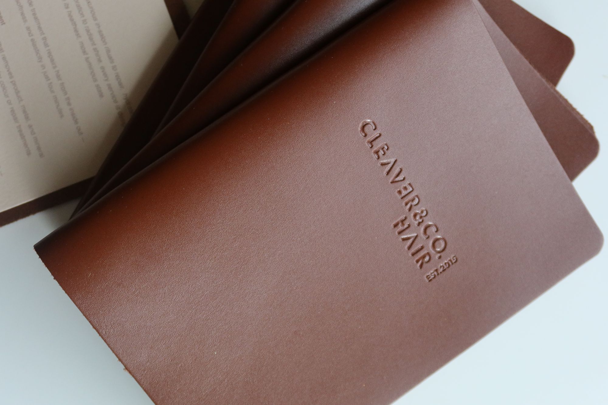 Leather Menus